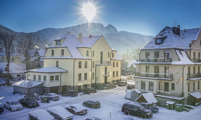 Willa Carlton - widok budynku